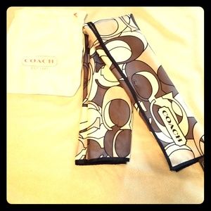 Silk Coach scarf